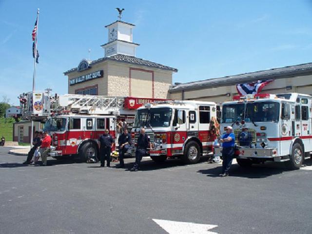 Rescue 35 Cover Assignment for Twin Valley Fire Dept. Parade and Housing - 2012